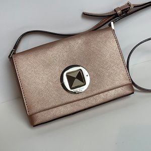 Kate Spade Sally Mini Crossbody Bag in Rose Gold